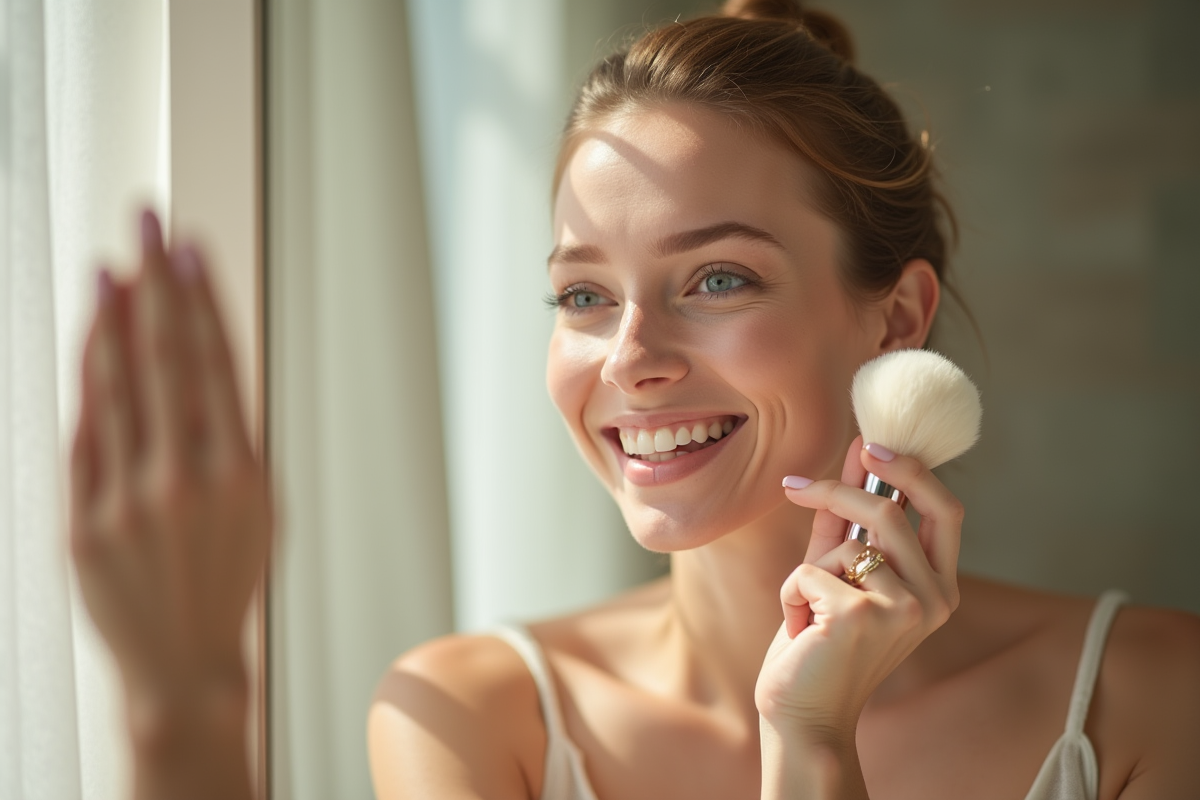 maquillage translucide