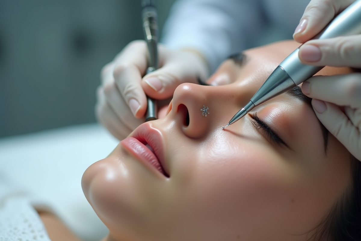 microneedling peau
