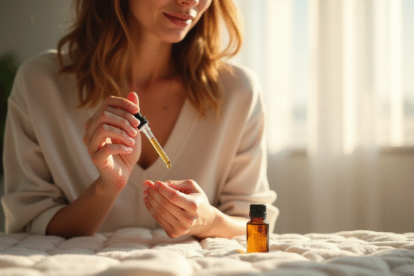 Huile essentielle sur les poignets : bienfaits et utilisation