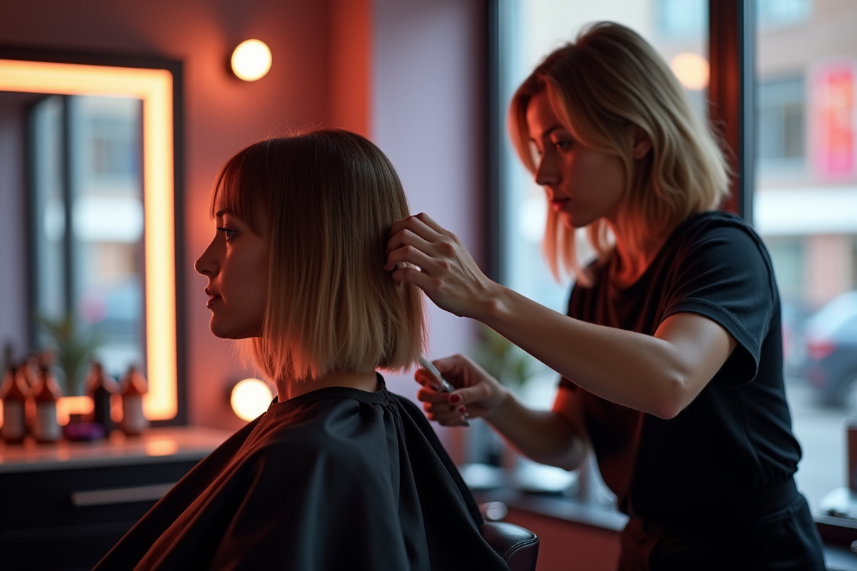 Comment réussir un dégradé de cheveux mi-longs ?